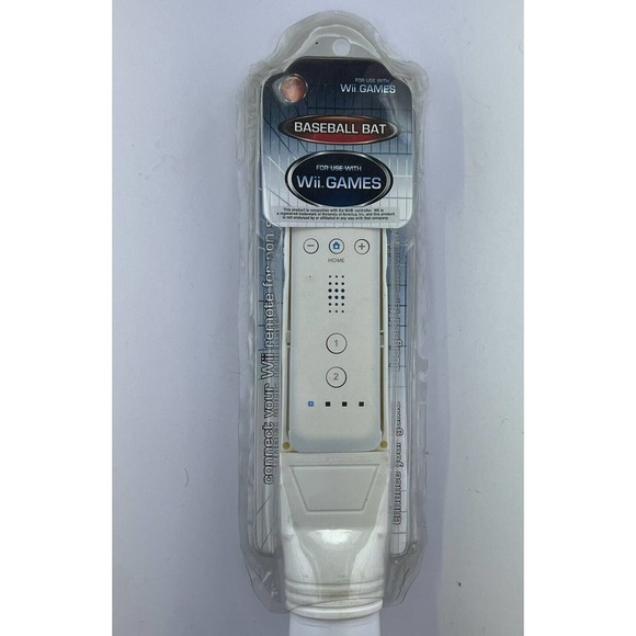 New Nintendo Wii Baseball Bat For Wii Remote Greenbrier - Picture 1 of 8